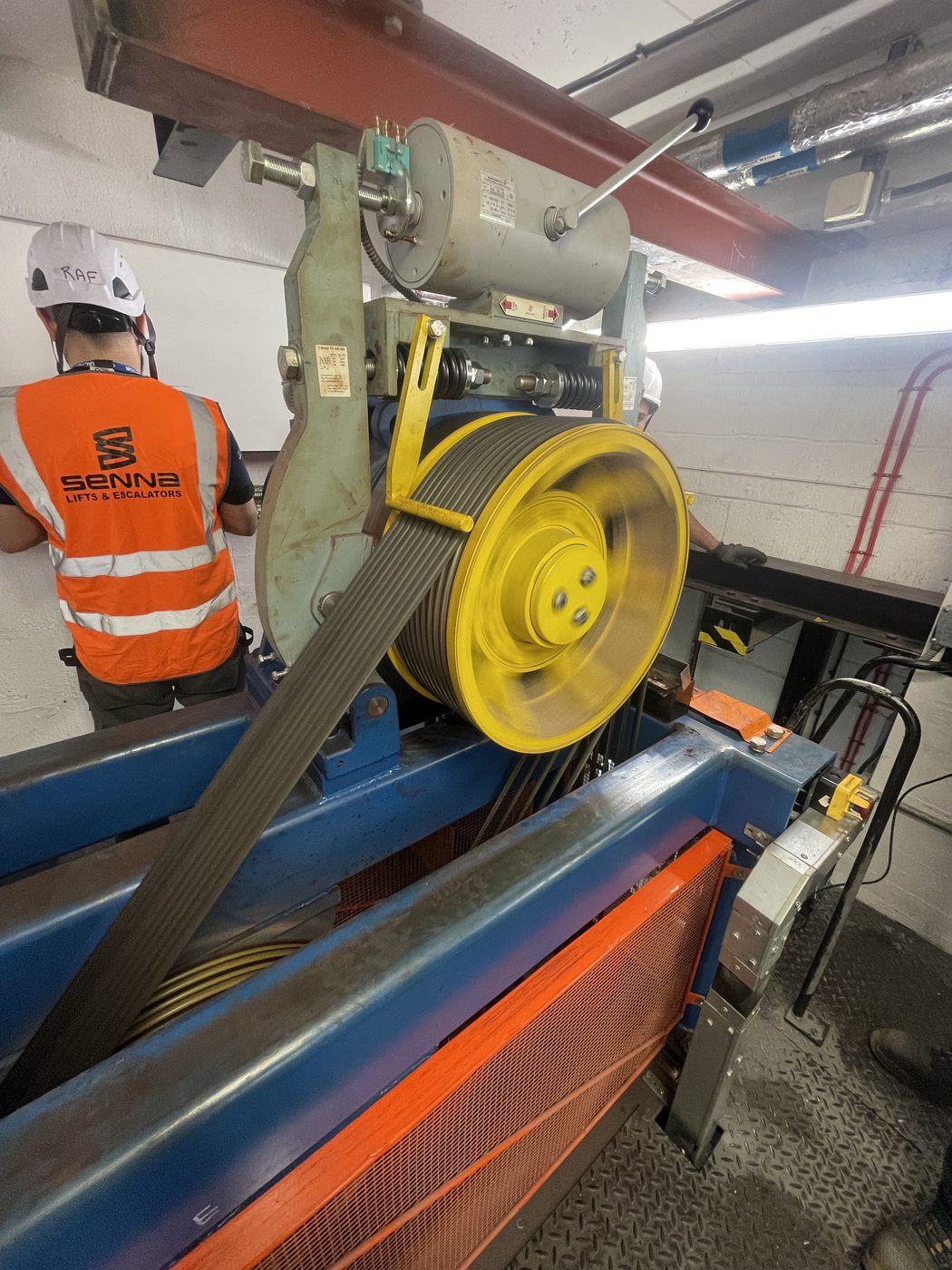 Brake Solenoid repair works on site
