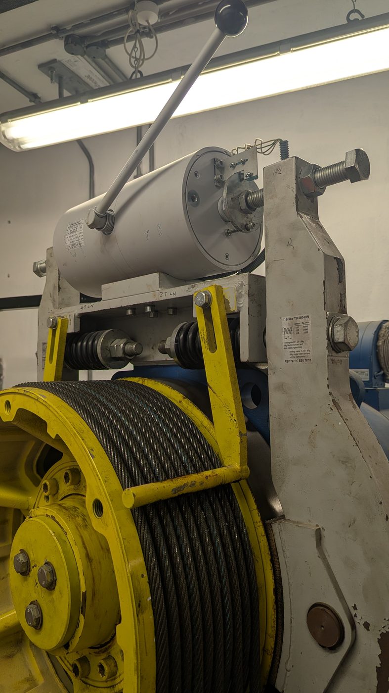 Brake Solenoid repair works on site